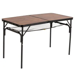 Стол Bo-Camp Greene 120x60 cm Black/Wood look (1404210) - Robinzon.ua