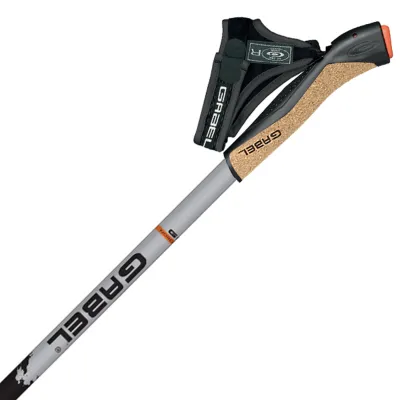 Палиці для скандинавської ходьби Gabel X-1.35 Active Knife Black/Orange 115 (7008361151150) - Robinzon.ua