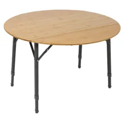 Стіл Bo-Camp Poundbury Round 90x90 cm Brown (1404656) Стіл Bo-Camp Poundbury Round 90x90 cm Brown (1404656) - Robinzon.ua