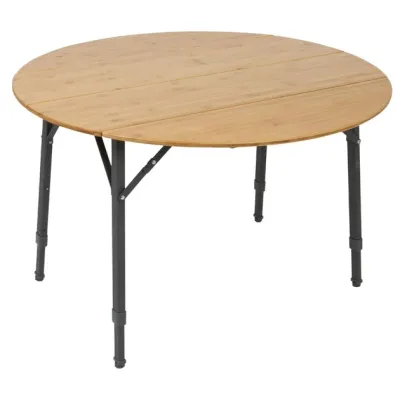 Стол Bo-Camp Poundbury Round 90x90 cm Brown (1404656) - Robinzon.ua