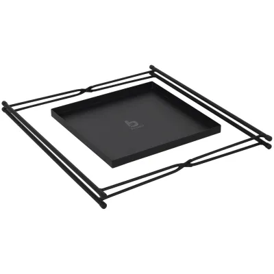 Стіл Bo-Camp Bedford 30x30 cm Black (1404324) - Robinzon.ua