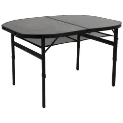 Стіл Bo-Camp Northgate Oval 120x80 cm Black/Grey (1404187) Стіл Bo-Camp Northgate Oval 120x80 cm Black/Grey (1404187) - Robinzon.ua