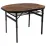 Стол Bo-Camp Woodbine Oval 100x70 cm Black/Wood look (1404185) - Robinzon.ua