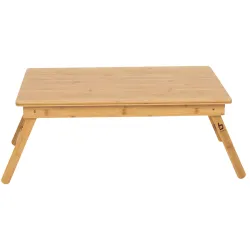 Стіл Bo-Camp Walworth 70x40 cm Bamboo Brown (1404313) Стіл Bo-Camp Walworth 70x40 cm Bamboo Brown (1404313) - Robinzon.ua