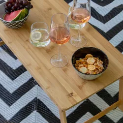 Стіл Bo-Camp Walworth 70x40 cm Bamboo Brown (1404313) Стіл Bo-Camp Walworth 70x40 cm Bamboo Brown (1404313) - Robinzon.ua