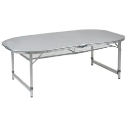 Стол Bo-Camp Premium Oval 150x80 cm Grey (1404405) - Robinzon.ua