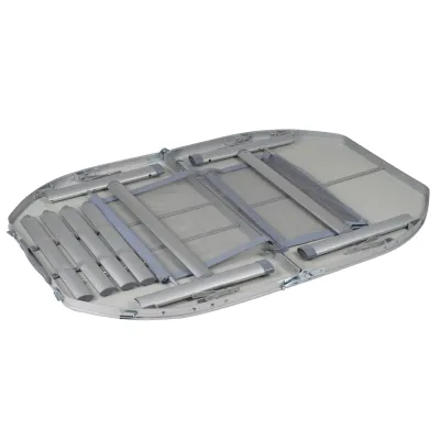 Стол Bo-Camp Premium Oval 120x80 cm Grey (1404420) - Robinzon.ua