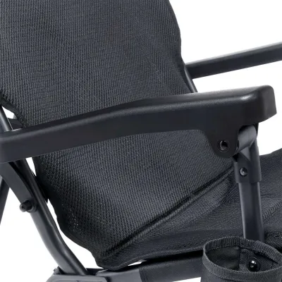 Кресло раскладное Uquip Barry Black (244055) - Robinzon.ua