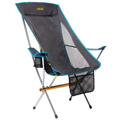 Кресло раскладное Uquip Infinity Lounger Grey (244047) - Robinzon.ua