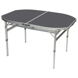 Стіл Bo-Camp Case Model Oval 120x80 cm Grey (1404415) Стіл Bo-Camp Case Model Oval 120x80 cm Grey (1404415) - Robinzon.ua