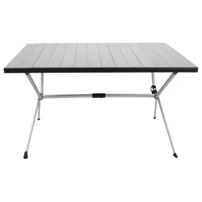 Стіл Bo-Camp Lamel 121x80 cm Aluminium (1404438) - Robinzon.ua