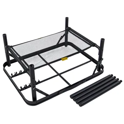 Стол Bo-Camp Garland 60x45 cm Black/Wood look (1404195) - Robinzon.ua