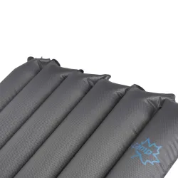 Коврик надувной Bo-Camp Delux 185x50x6.3 cm Grey (3106602) - Robinzon.ua