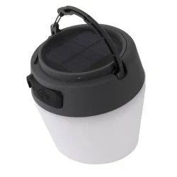 Ліхтар кемпінговий Bo-Camp Wega Powerbank Solar 180 Lumen White/Grey/Black (5818735) - Robinzon.ua