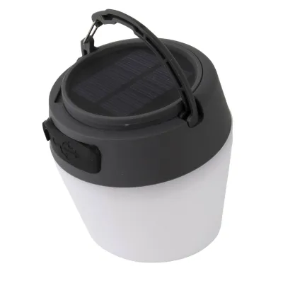 Ліхтар кемпінговий Bo-Camp Wega Powerbank Solar 180 Lumen White/Grey/Black (5818735) - Robinzon.ua