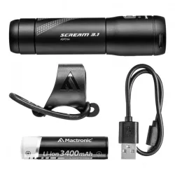 Фонарь велосипедный передний Mactronic Scream 3.1 (1000 Lm) USB Rechargeable (ABF0164) - Robinzon.ua
