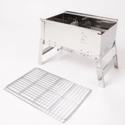 Гриль угольный Bo-Camp Compact Delux Silver (8108360) Гриль угольный Bo-Camp Compact Delux Silver (8108360) - Robinzon.ua