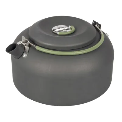 Чайник Bo-Camp Hard Anodized 1.4L Anthracite / Green (2200410) - Robinzon.ua