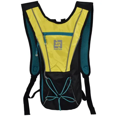 Рюкзак спортивний Semi Line 9 Black/Yellow (3294) - Robinzon.ua