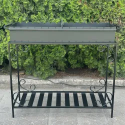 Мангал Mzavod Гефест на 15 шампурів 4мм на дровниці - Robinzon.ua