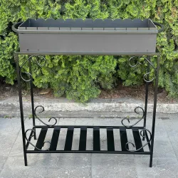 Мангал Mzavod Гефест 12 шампурів 3мм на дровниці - Robinzon.ua