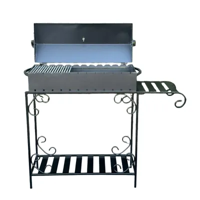 Мангал-барбекю Mzavod Гефест на 12 шампуров 4мм на дровнице - Robinzon.ua