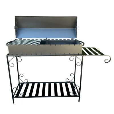 Мангал-барбекю Mzavod Гефест на 15 шампуров 4мм на дровнице - Robinzon.ua