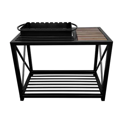 Мангал Mzavod Тор на 9 шампурів 4мм в стилі LOFT - Robinzon.ua