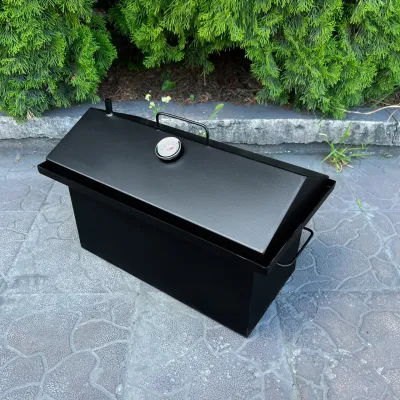 Коптильня Mzavod Ісіда на 27л 2мм з термометром - Robinzon.ua