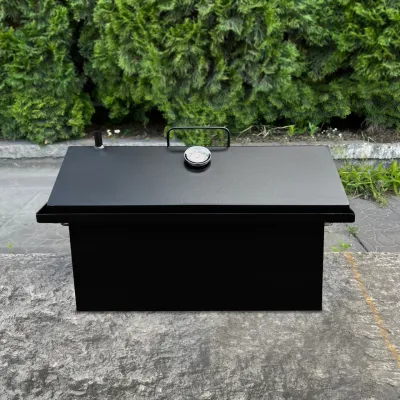 Коптильня Mzavod Ісіда на 39л 2мм з термометром - Robinzon.ua