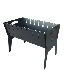 Розбірний мангал Mzavod Фенікс на 8 шампурів 2мм - Robinzon.ua