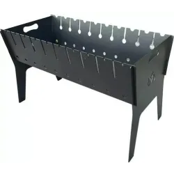 Розбірний мангал Mzavod Фенікс на 10 шампурів 3мм - Robinzon.ua