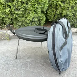 Сковорода з диску Mzavod Фрея 40см з кришкою та чохлом Сковорода з диску Mzavod Фрея 40см з кришкою та чохлом - Robinzon.ua