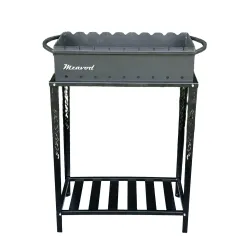 Мангал Mzavod Прометей на 9 шампурів 3мм на дровниці - Robinzon.ua