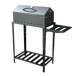 Мангал-барбекю Mzavod Прометей на 9 шампуров 4мм на дровнице Мангал-барбекю Mzavod Прометей на 9 шампуров 4мм на дровнице - Robinzon.ua