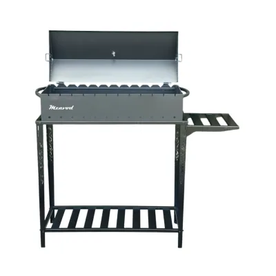 Мангал-барбекю Mzavod Прометей на 12 шампуров 3мм на дровнице - Robinzon.ua