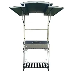 Мангал-барбекю Mzavod Зевс на 12 шампуров 3мм с крышей Мангал-барбекю Mzavod Зевс на 12 шампуров 3мм с крышей - Robinzon.ua
