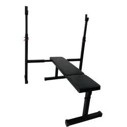 Скамья для жима со стойками MAGNUS-002 Стойки, скамьи для жима и приседаний горизонтальная Скамья для жима со стойками MAGNUS-002 Стойки, скамьи для жима и приседаний горизонтальная - Robinzon.ua