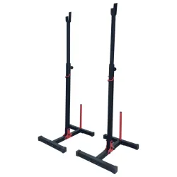 Стойки под штангу Magnus-400 Стойки, скамьи для жима и приседаний независимые регулируемые Стойки под штангу Magnus-400 Стойки, скамьи для жима и приседаний независимые регулируемые - Robinzon.ua