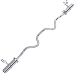 Гриф Z-подібний для штанги на втулках 50 мм хромований - Robinzon.ua