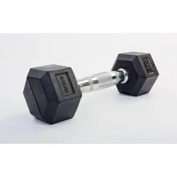 Гантель 3 кг цельная шестигранная гексагональная Zelart - Robinzon.ua