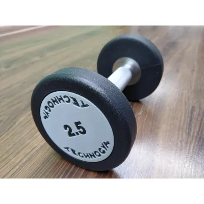 Гантель 2.5 кг цельная полиуретановая TECHNOGYM - Robinzon.ua