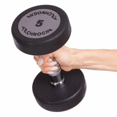 Гантель 5 кг цельная полиуретановая TECHNOGYM - Robinzon.ua