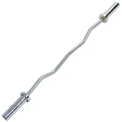 Гриф W-подібний Zelart 120 см 50 мм на підшипниках - Robinzon.ua