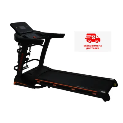Беговая дорожка электрическая KZ-HS086M + Гантели + Массажер - Robinzon.ua