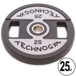 Диск обрезиненный 25 кг на гриф 50 мм TECHNOGYM TG-1837-25 - Robinzon.ua