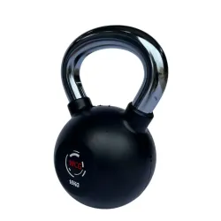 Гиря прогумована з хромованою ручкою WCG 16 кг Гантелі, гирі, штанги та диски спортивна - Robinzon.ua