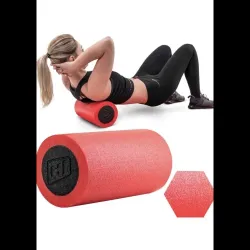 Массажный ролик 30*15 см Hop-Sport A030 красный c черным Массажный ролик 30*15 см Hop-Sport A030 красный c черным - Robinzon.ua