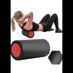Массажный ролик 30*15 см Hop-Sport A030 черный c красным Массажный ролик 30*15 см Hop-Sport A030 черный c красным - Robinzon.ua