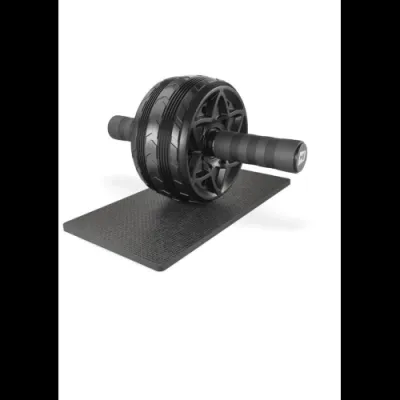 Ролик для преса + килимок Hop-Sport W145 чорний - Robinzon.ua